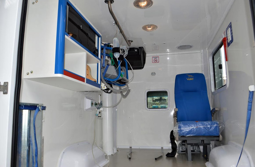Ambulancia 0 Km para emergencias médicas