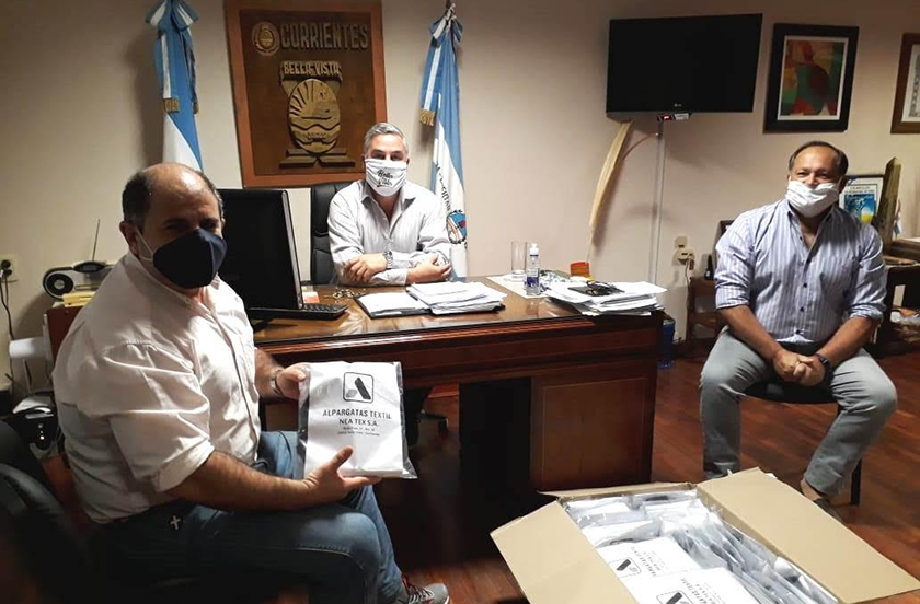 Chavez recibió al gerente de Nea Tex | Bella Vista, Corrientes