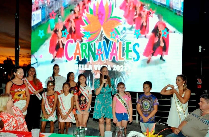 Se presentaron los Carnavales Oficiales de Bella Vista 2023