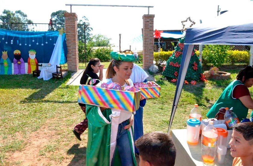 El municipio celebra en barrios rurales y urbanos el día de los Reyes Magos