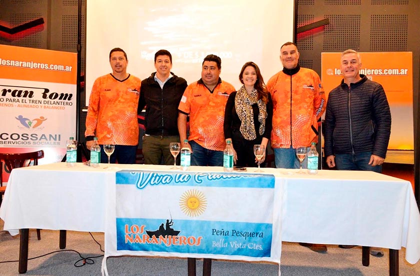 Presentaron la XIII Fiesta de Pesca Embarcada Fundación de Bella Vista