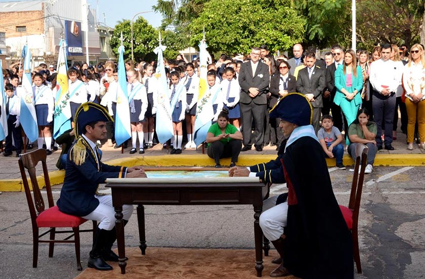 Bella Vista honró al General José de San Martín