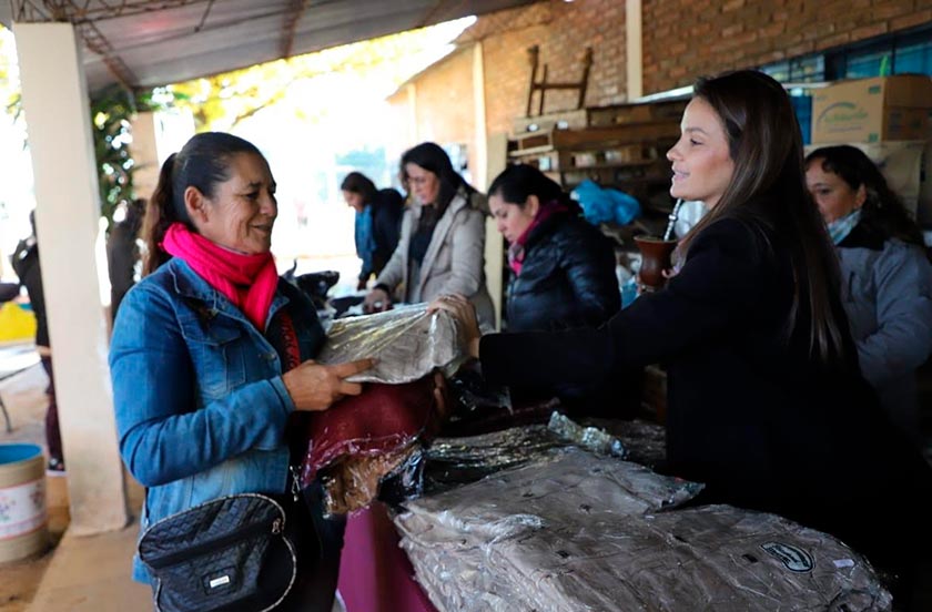 Vos y tu municipio visitó la escuela N°778 de Lomas Norte