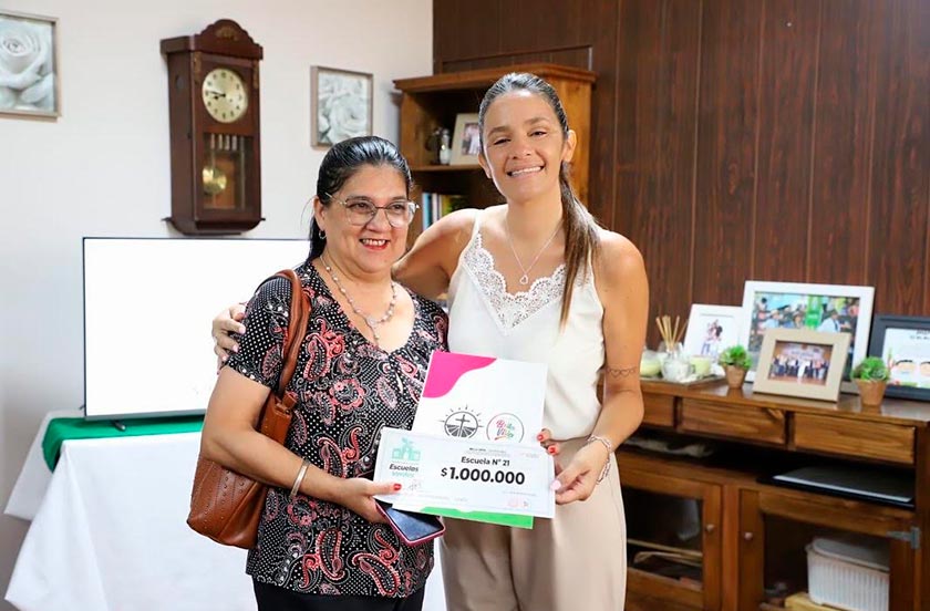 Entregaron los premios del programa «Escuelas Verdes» 2024