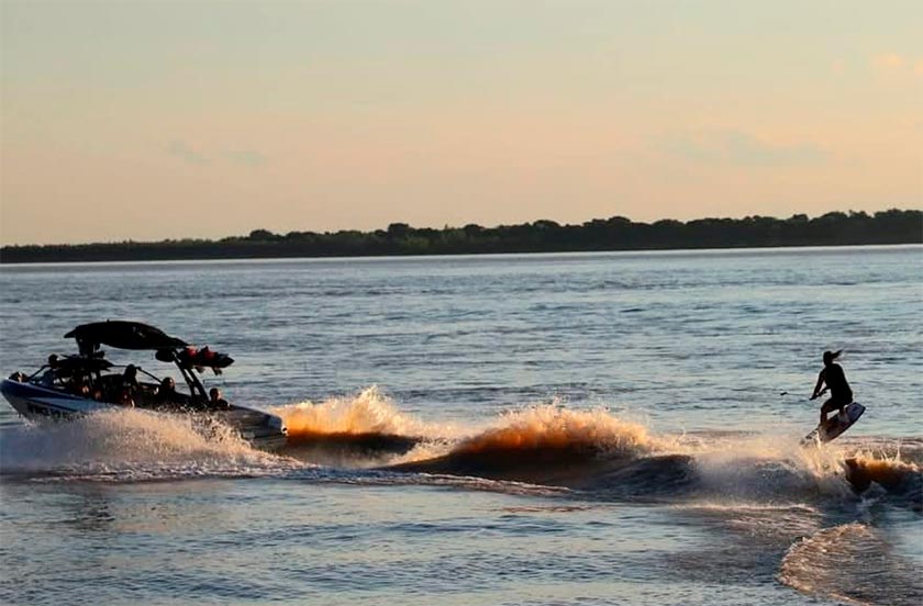 Bella Vista inauguró la segunda fecha del Campeonato Argentino de Wakeboard