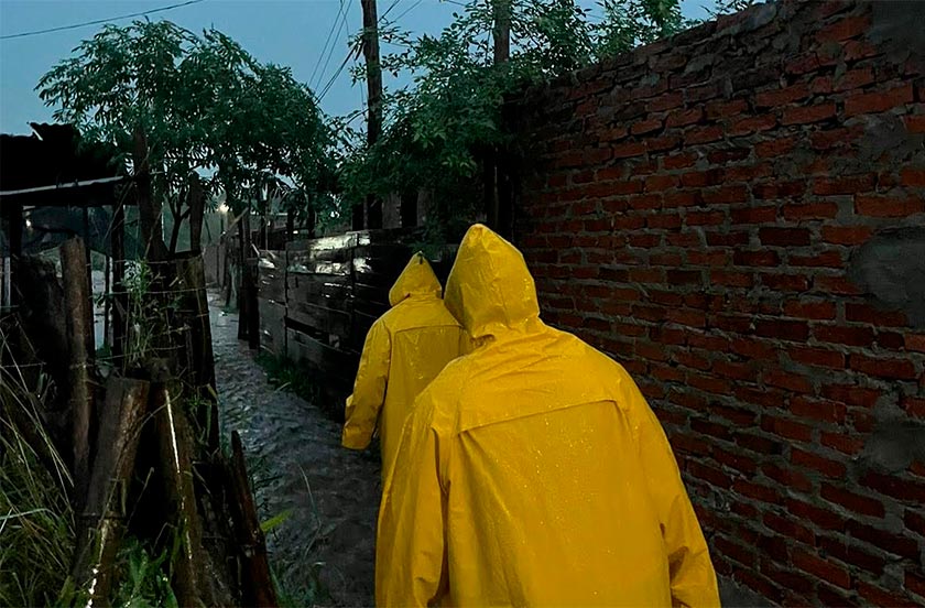 n15po56a-04 EL MUNICIPIO ASISTIÓ A MAS DE 70 FAMILIAS TRAS LAS INTENSAS LLUVIAS