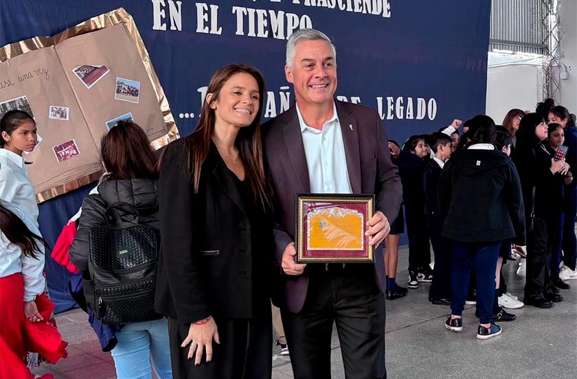 urft70lm-02 LA INTENDENTE BAZZI PARTICIPÓ DEL 114° NIVERSARIO DE LA ESCUELA N°17