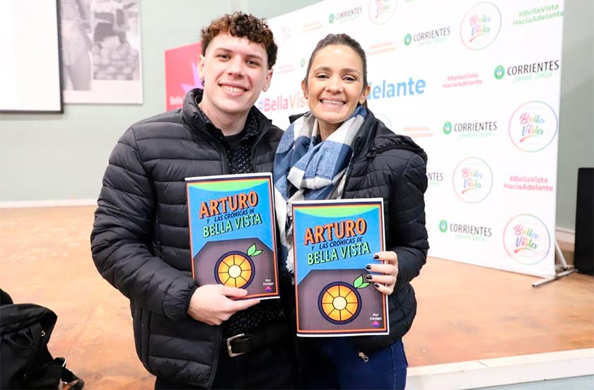Presentaron el cómic bellavistense “Arturo y las crónicas de Bella Vista”