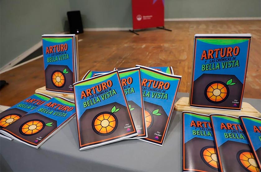 6qb91d93-05 PRESENTARON EL CÓMIC BELLAVISTENSE "ARTURO Y LAS CRÓNICAS DE BELLA VISTA"