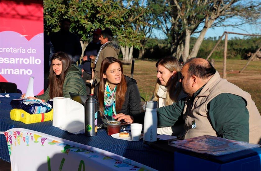 El programa «Vos y tu Municipio» llegó a la capilla San Juan Bautista en Lomas Sur