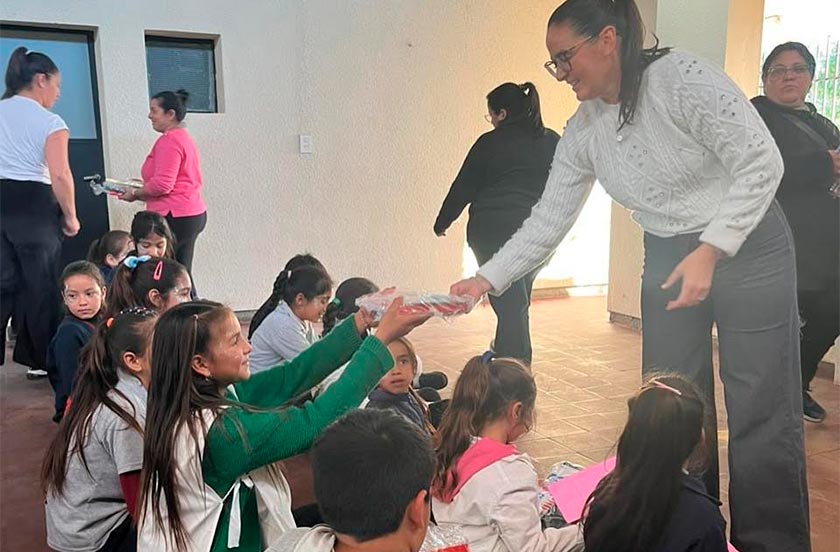 «Un cumple diferente» llevó alegría a los niños de Lomas Norte