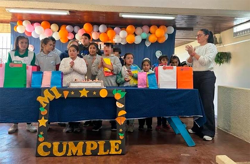 jvgjh73z-03 "UN CUMPLE DIFERENTE" LLEVÓ ALEGRÍA A LOS NIÑOS DE LOMAS NORTE