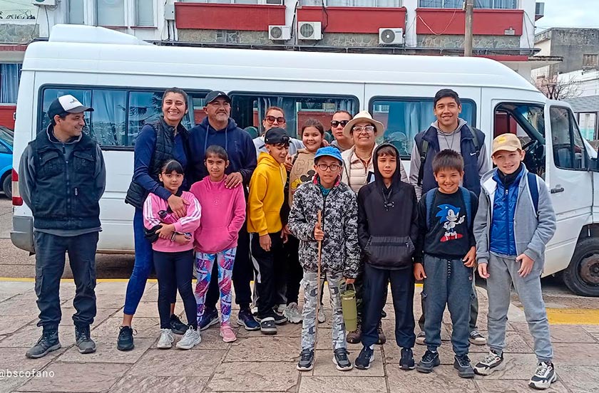 El Municipio colaboró con actividades de senderismo