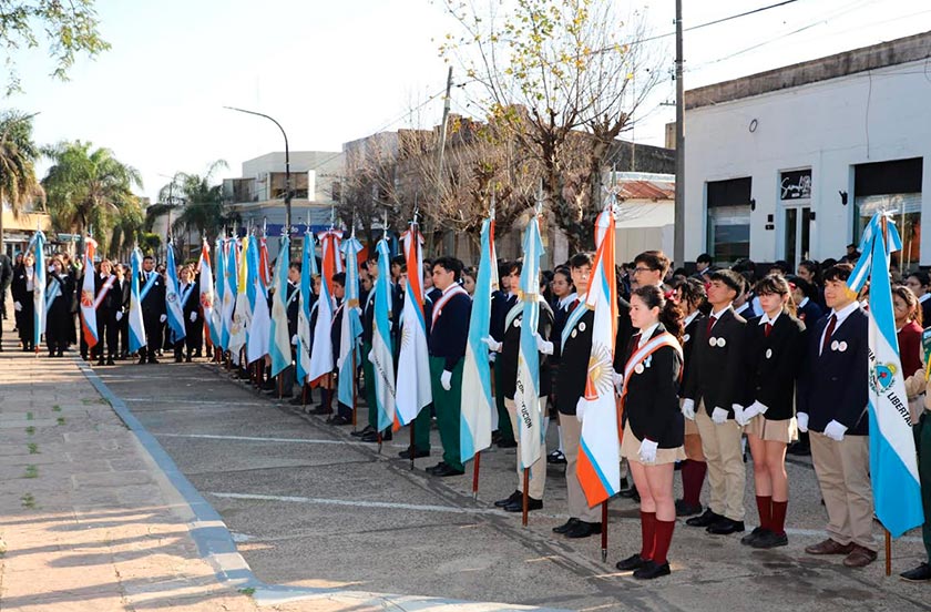 Bella Vista conmemoró un nuevo aniversario del paso a la inmortalidad del General San Martín