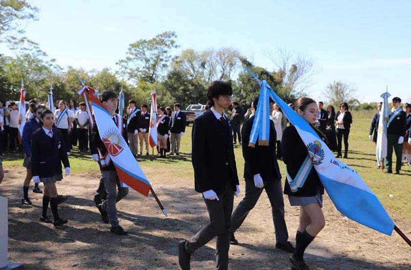 f3qqw98d1-04 BELLA VISTA CONMEMORÓ LOS 160 AÑOS DEL COMBATE DE PUNTA CUEVAS