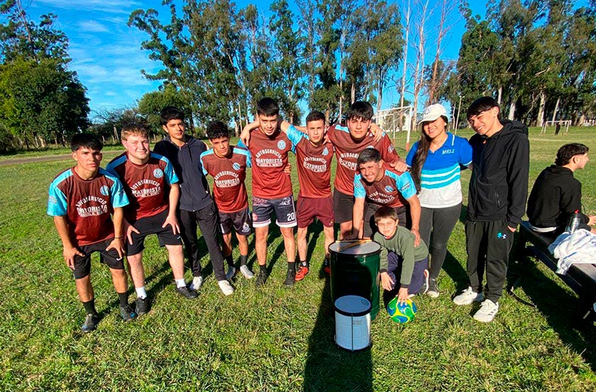Realizaron un torneo de fútbol en el marco del mes del estudiante