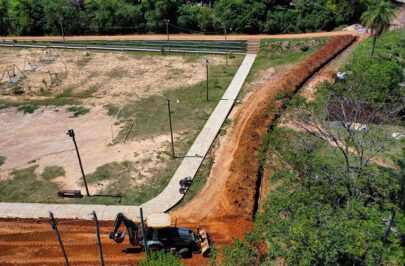 Avanzan las obras de conexión de agua potable para el barrio EPAM