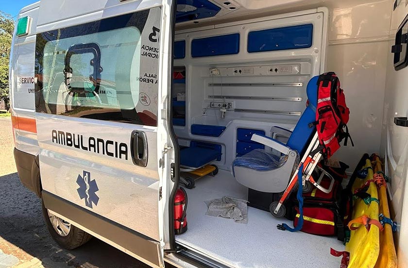 Incorporaron insumos para las ambulancias del Servicio de Emergencia Municipal