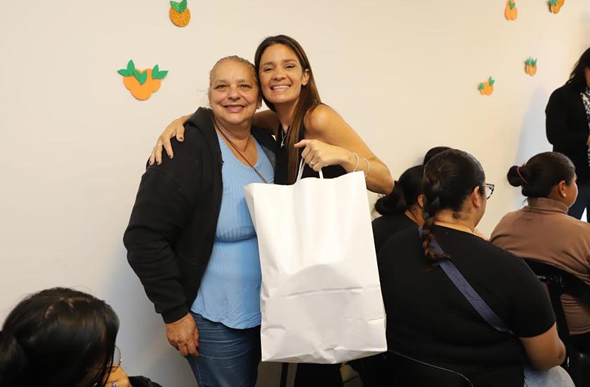 Realizaron un taller de elaboración de piononos para mujeres