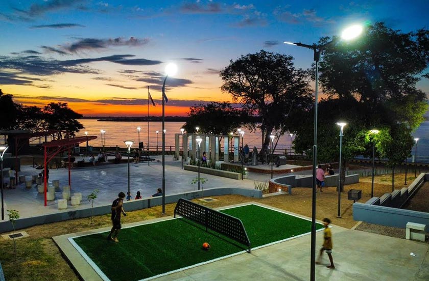 Bella Vista inauguró el Paseo del Bicentenario