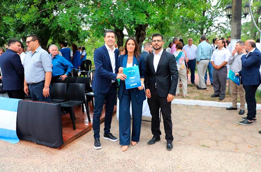 Noelia Bazzi visita Concepción del Yaguarté Corá