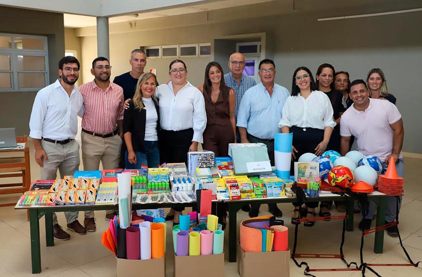 Autoridades locales inauguraron el Ciclo Lectivo 2026 desde la Escuela 984