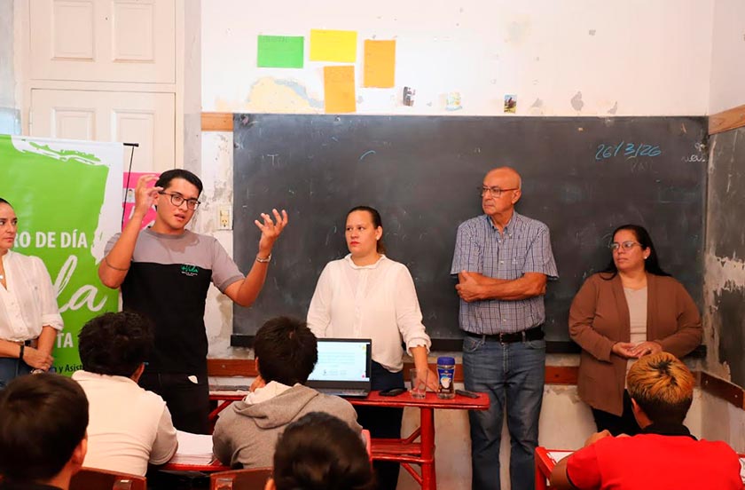 Continúan las charlas estudiantiles sobre Consumos Problemáticos
