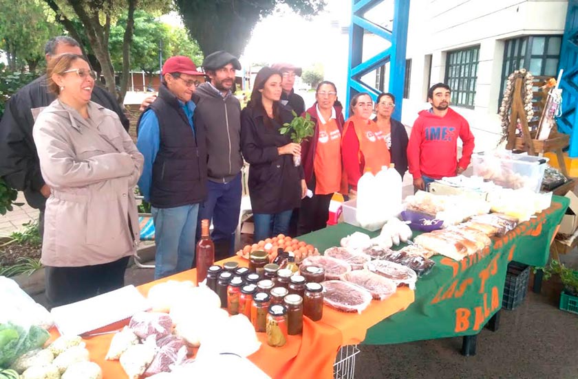Feriantes agroecológicos analizaron avances con la intendente Bazzi