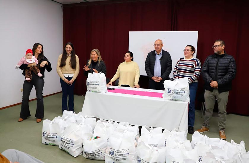 Quinta entrega de bolsones del programa Nutriendo Futuro