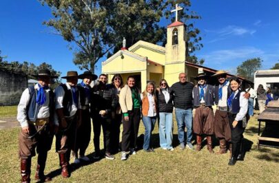 Autoridades municipales acompañaron la fiesta de San Pedro Apóstol