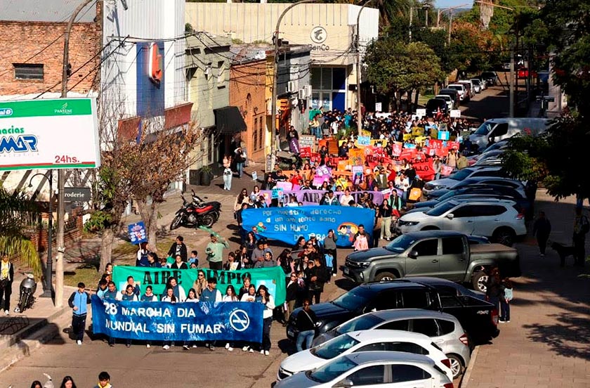 Bella Vista conmemoró el Día Internacional sin Tabaco