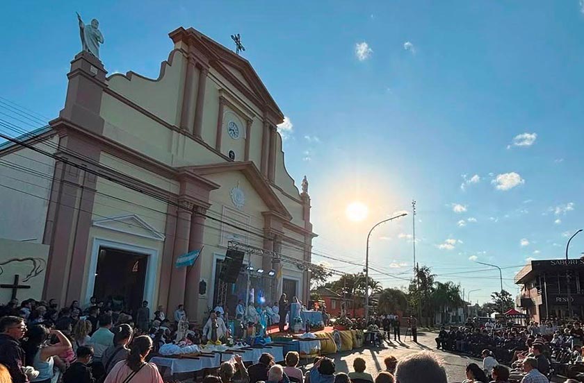Bella Vista honró a su santa patrona la Virgen del Carmen