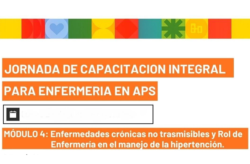 Capacitación para agentes sanitarios municipales