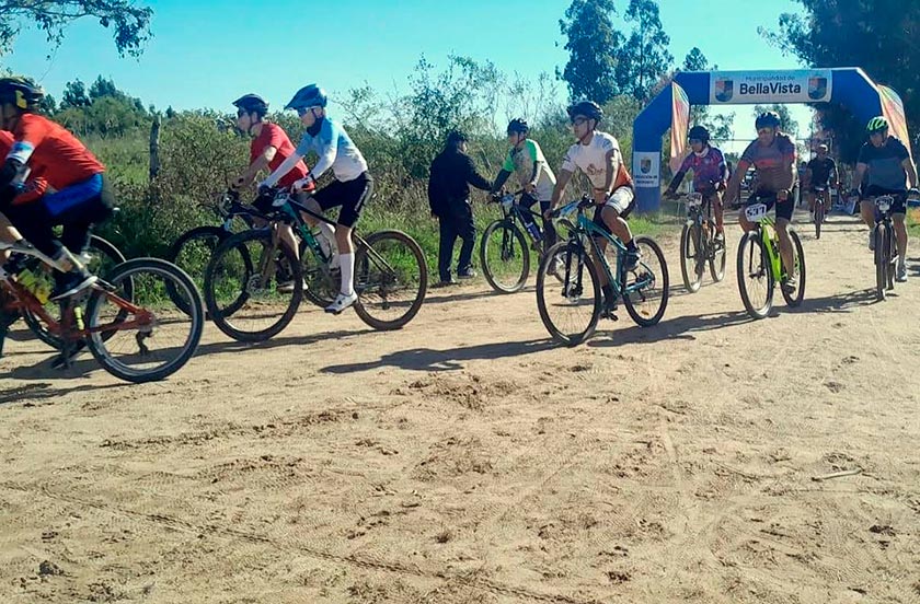 El MTB brilló en las barrancas del Toropí