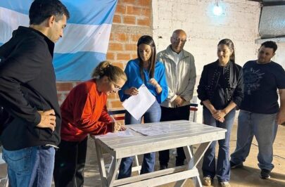 Entregan beneficios del Presupuesto Participativo al Club Unión