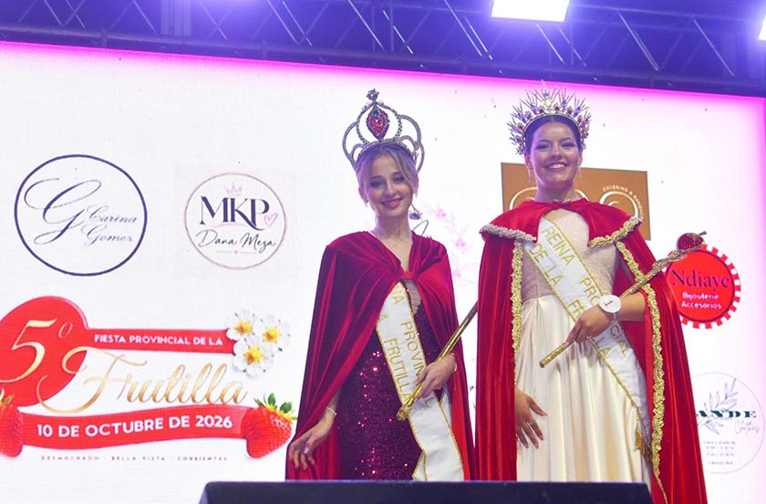 Desmochado celebró su 5° Fiesta Provincial de la Frutilla
